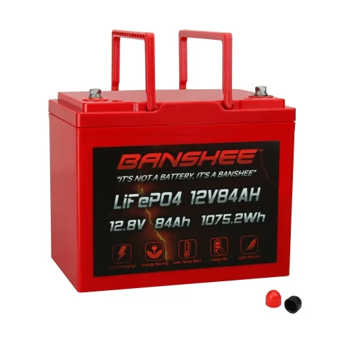 Banshee Battery 12V 84Ah INT Battery Replaces BCI Group 24M Starting Marine & RV