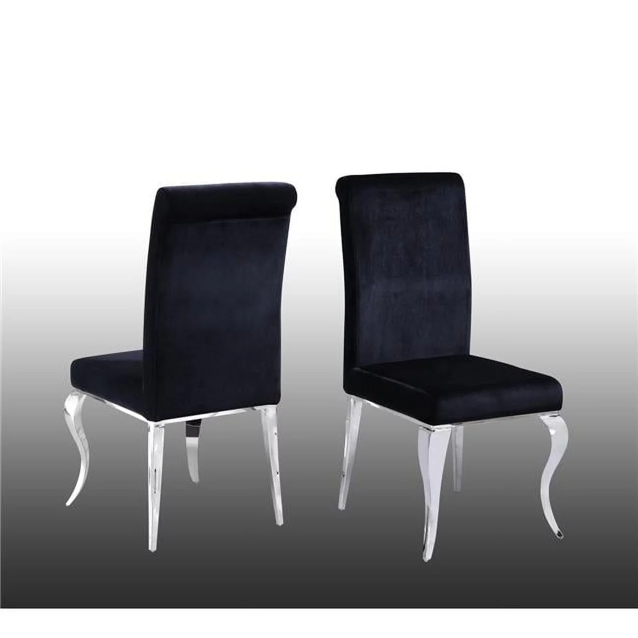 Tristan Modern Black Dining Chair - Set of 2