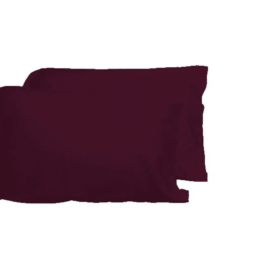 Luxurious Viscose from 100% Bamboo 4-Piece Sheet Set , Oeko-TEX Certified, King - Merlot