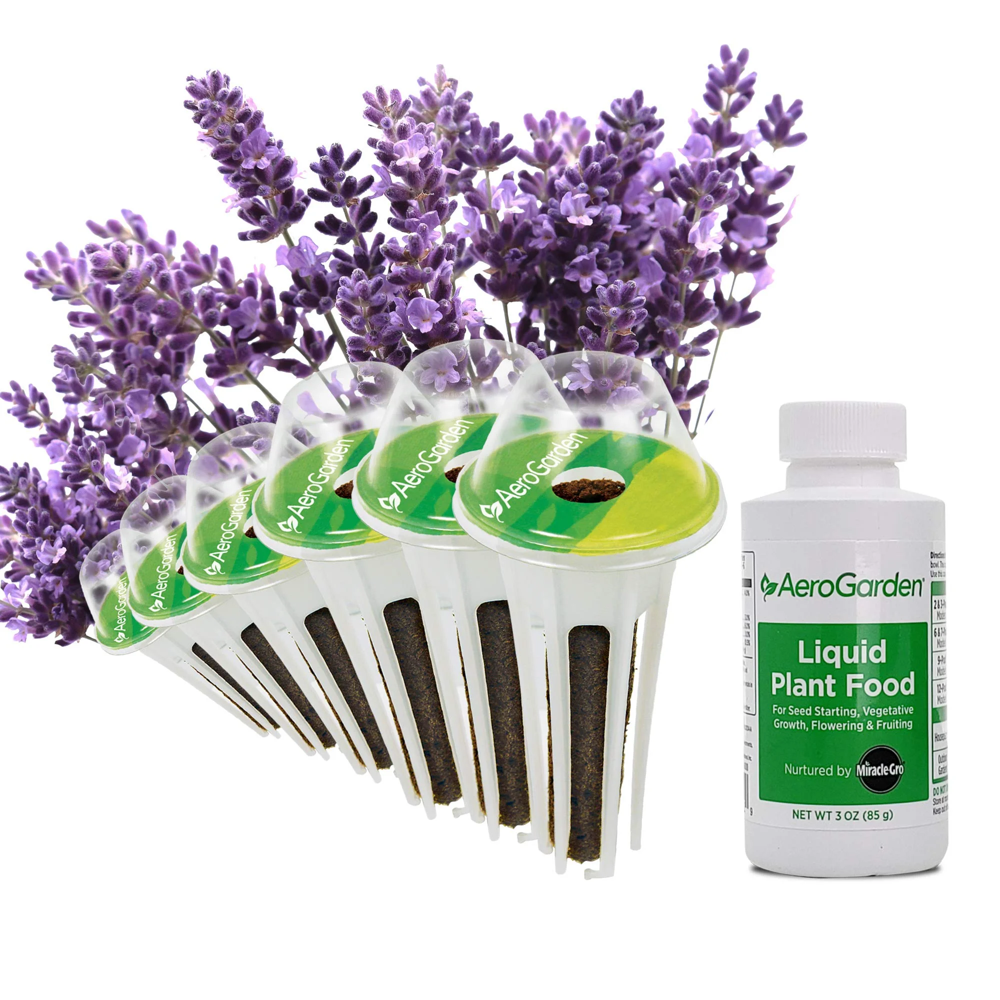 AeroGarden Lots of Lavender Seed Pod Kit, 6, Green