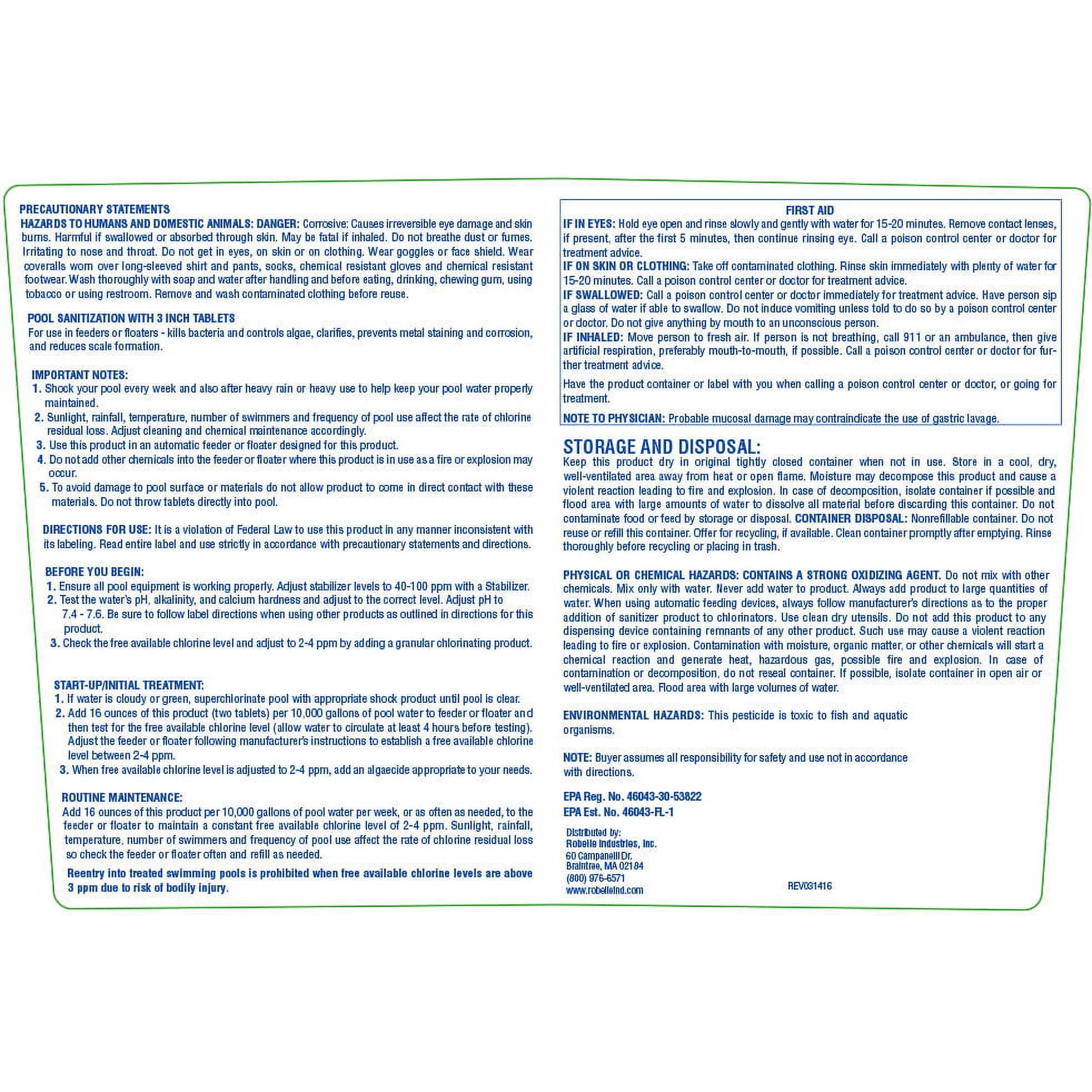 Robelle 5-In-1 Swimming Pool Multi-Purpose 3