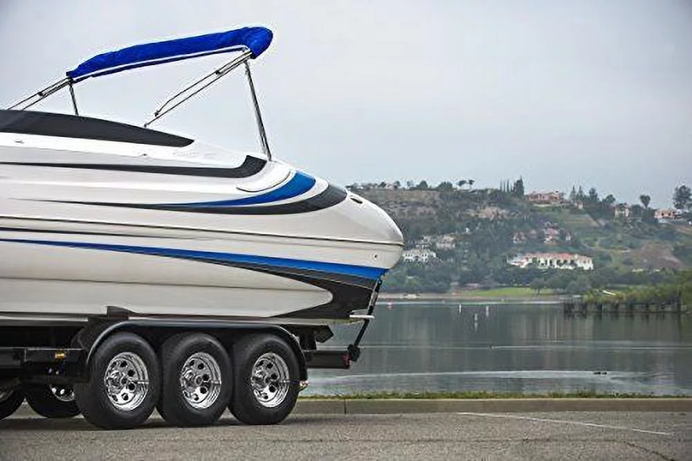 4 New Carlisle Radial Trail HD Trailer Tires - ST205/75R14 LRC 6PLY Rated