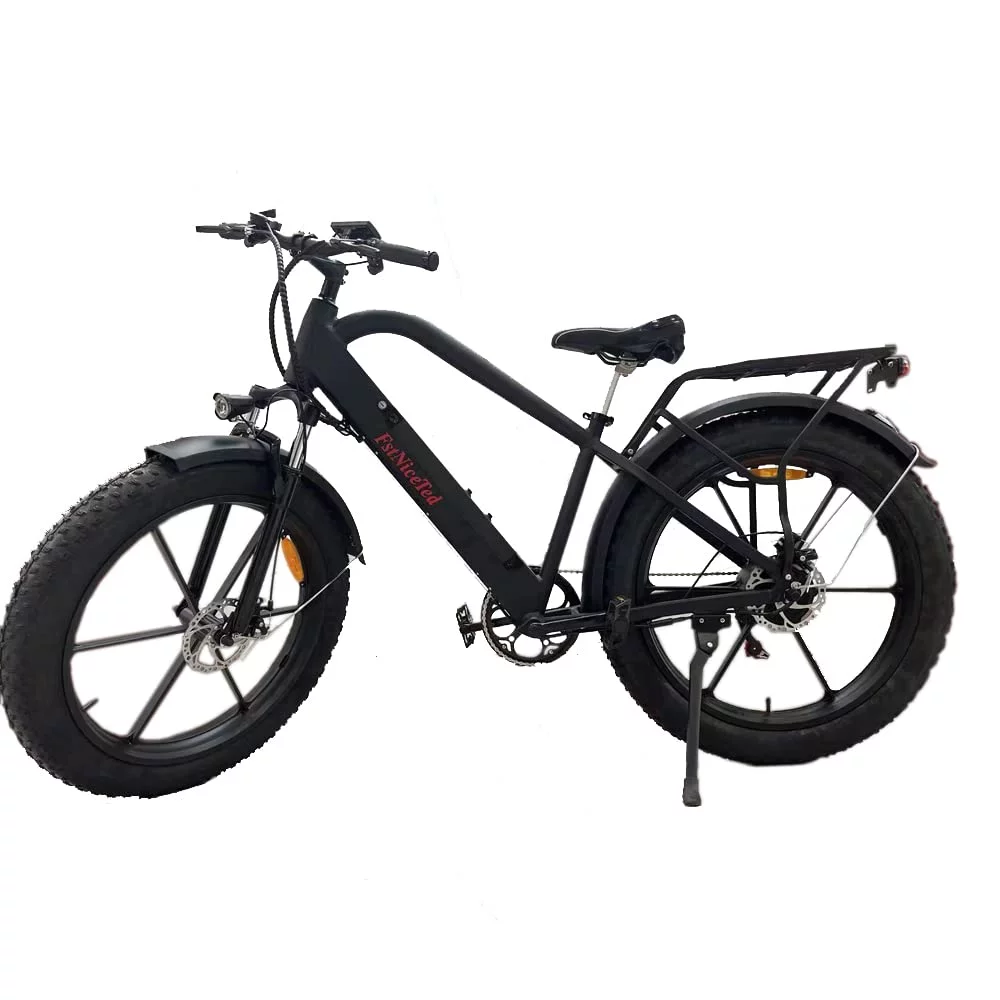 350W 48V 10A Fat Tire Electric Bike 26