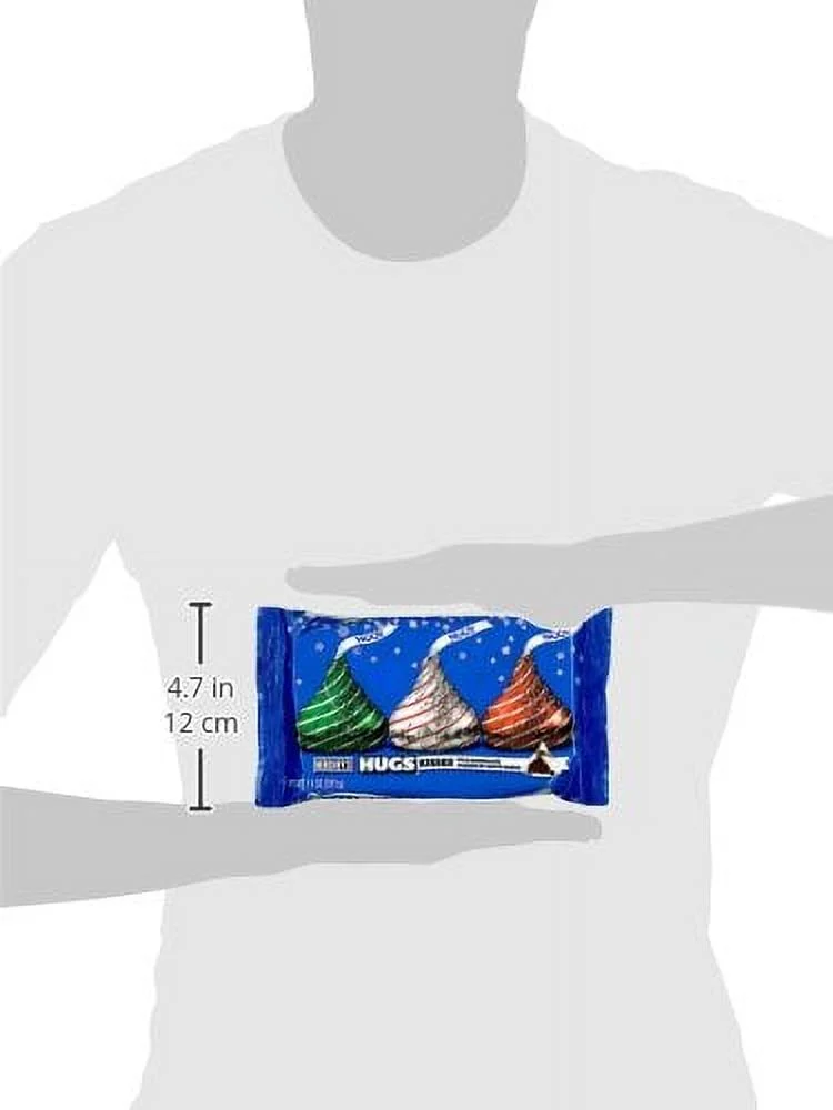 HERSHEYS HUGS Holiday Candies, 11-Ounce Bags