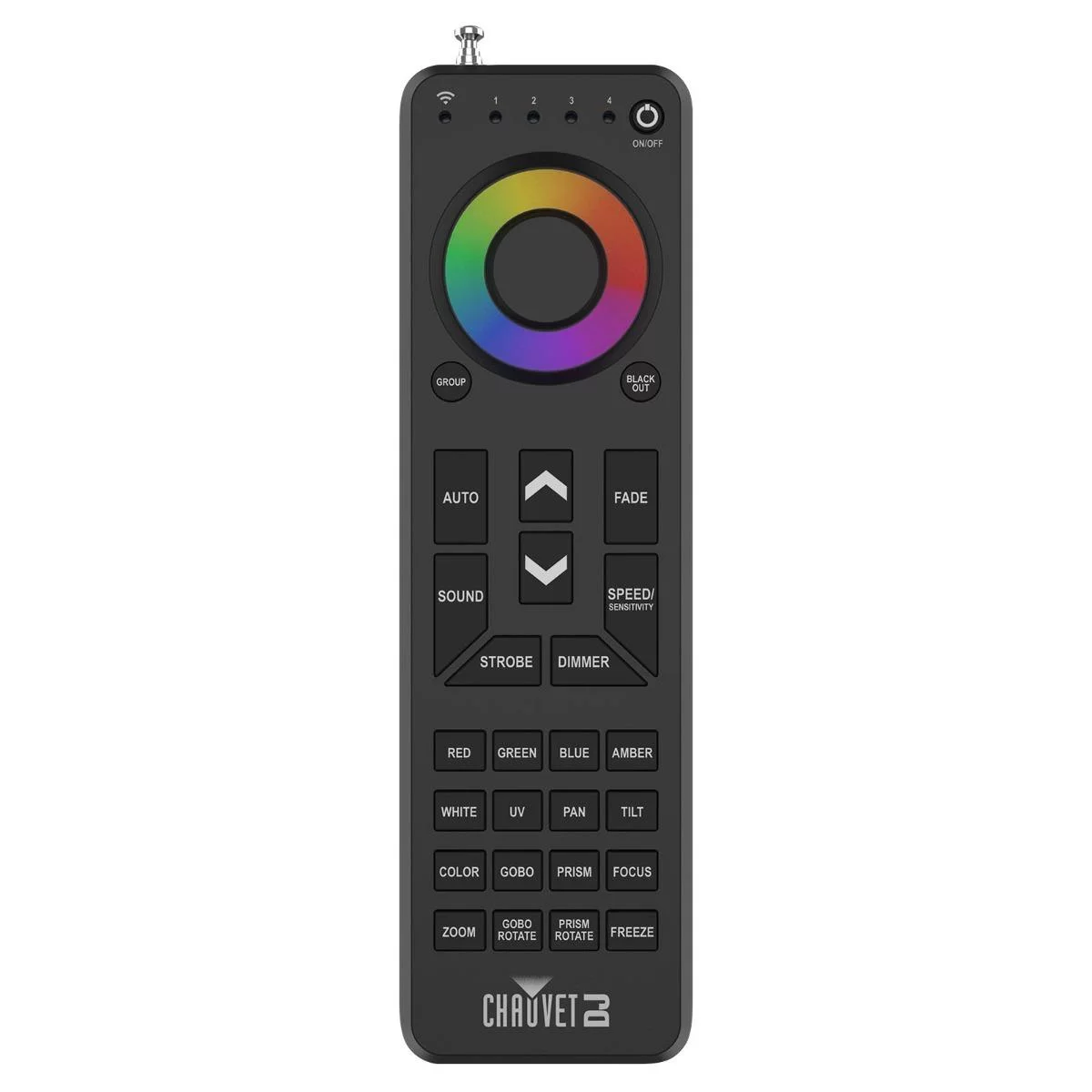 Chauvet DJ Freedom Flex H9 IP X6 Complete Up-Lighting Kit with Handheld Remote Control and Utility Case Package