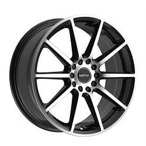 17x7.5 Motiv 431MB Elicit Machined Black Wheel 5x100/5x4.5 (40mm)