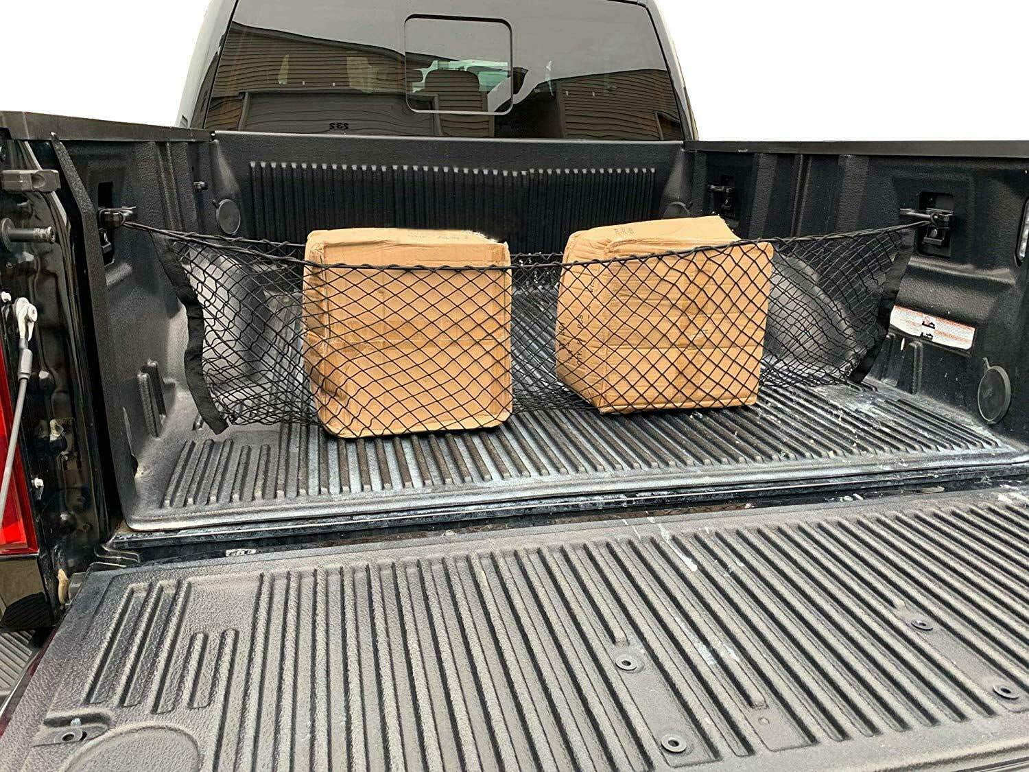 Truck Bed Envelope Style Trunk Mesh Cargo Net for Toyota Tacoma 2005-2022 New