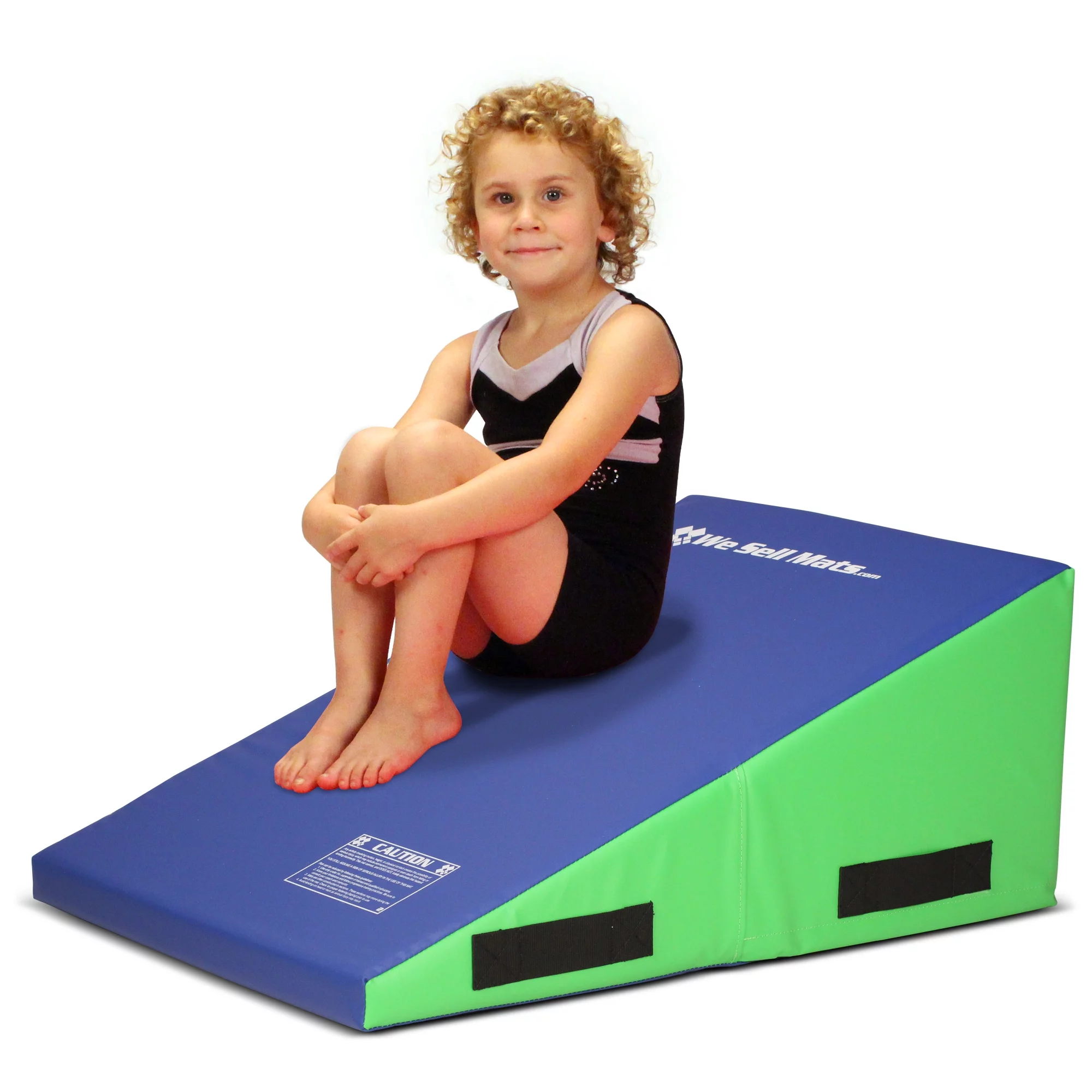 We Sell Mats Gymnastics Incline Mat, Folding and Non-Folding Cheese Wedge Skill Shape, Tumbling Mat for Gymnastics Training, Cheerleading and Obstacle Courses