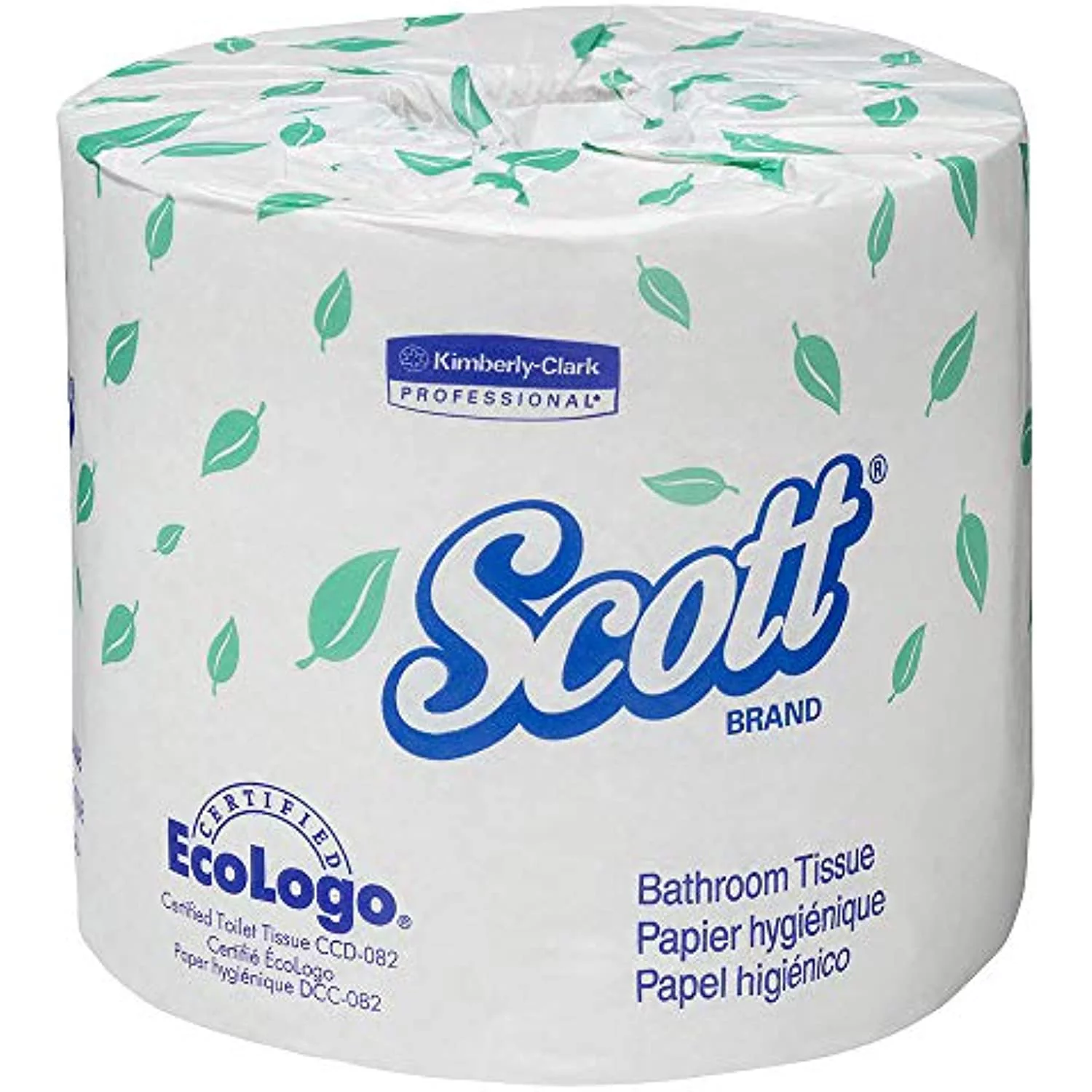 Scott Essential Professional Bulk Toilet Paper For Business (48040), Individually Wrapped Standard Rolls, 2-Ply, White, 40 Rolls / Case, 550 Sheets / Roll
