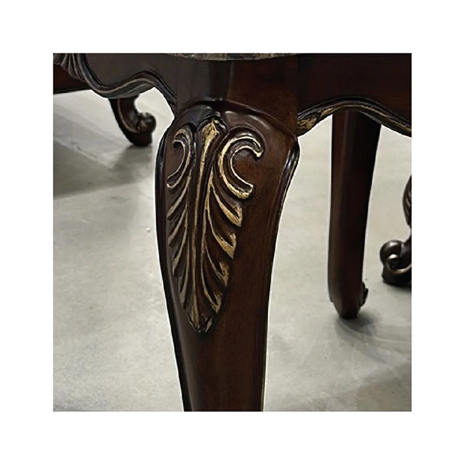 Pemberly Row Traditional End Table made with Wood in Cherry Finish