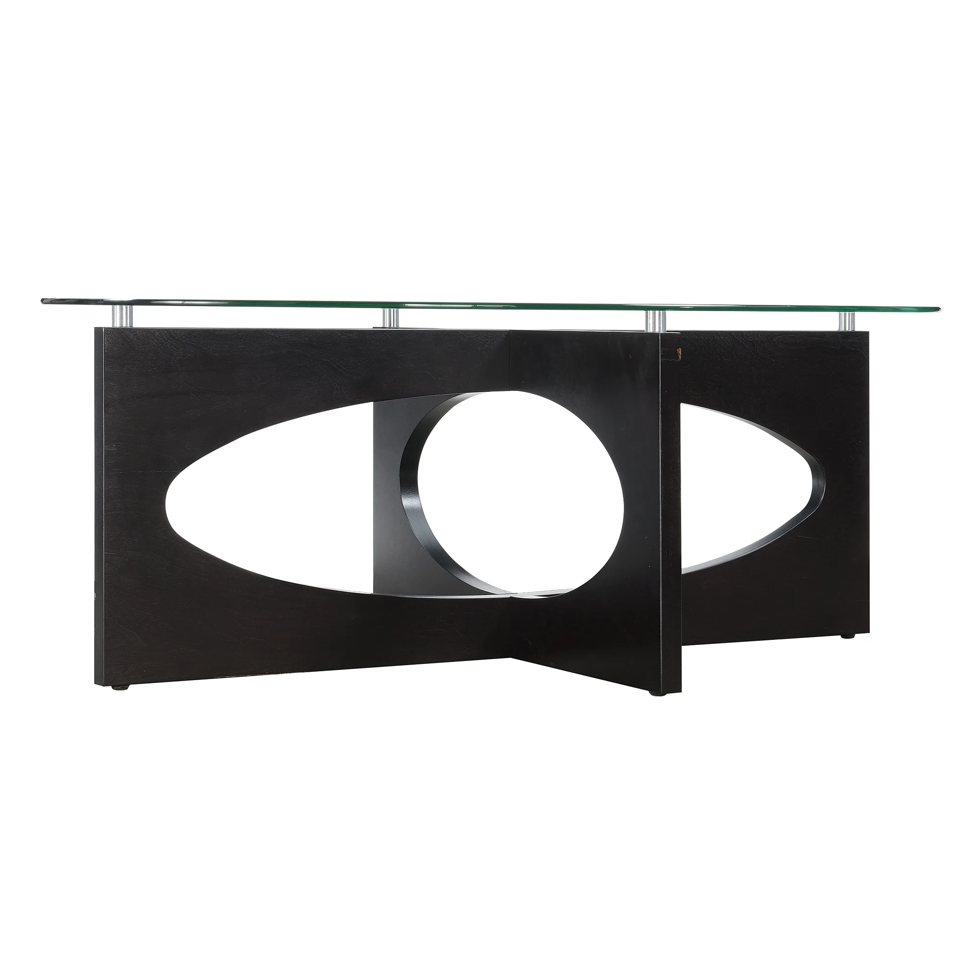 Picket House Furnishings Parkville 3PC Occasional Table Set in Espresso