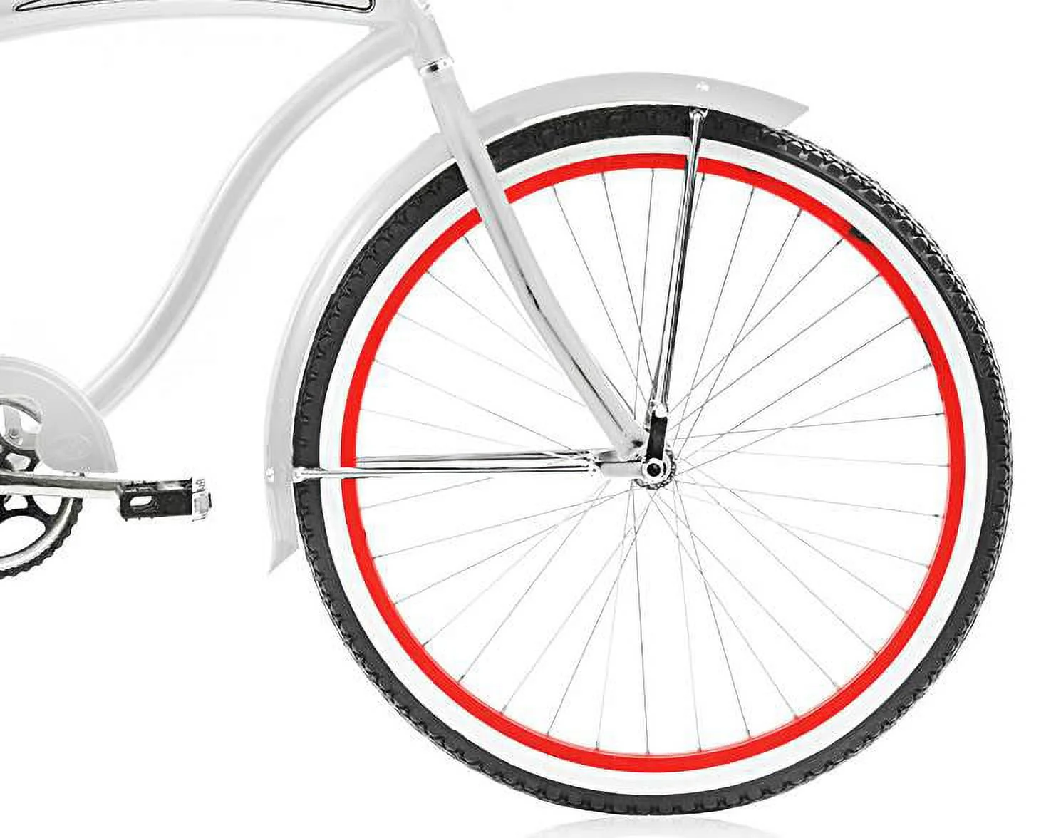 Micargi Beach Cruiser in White