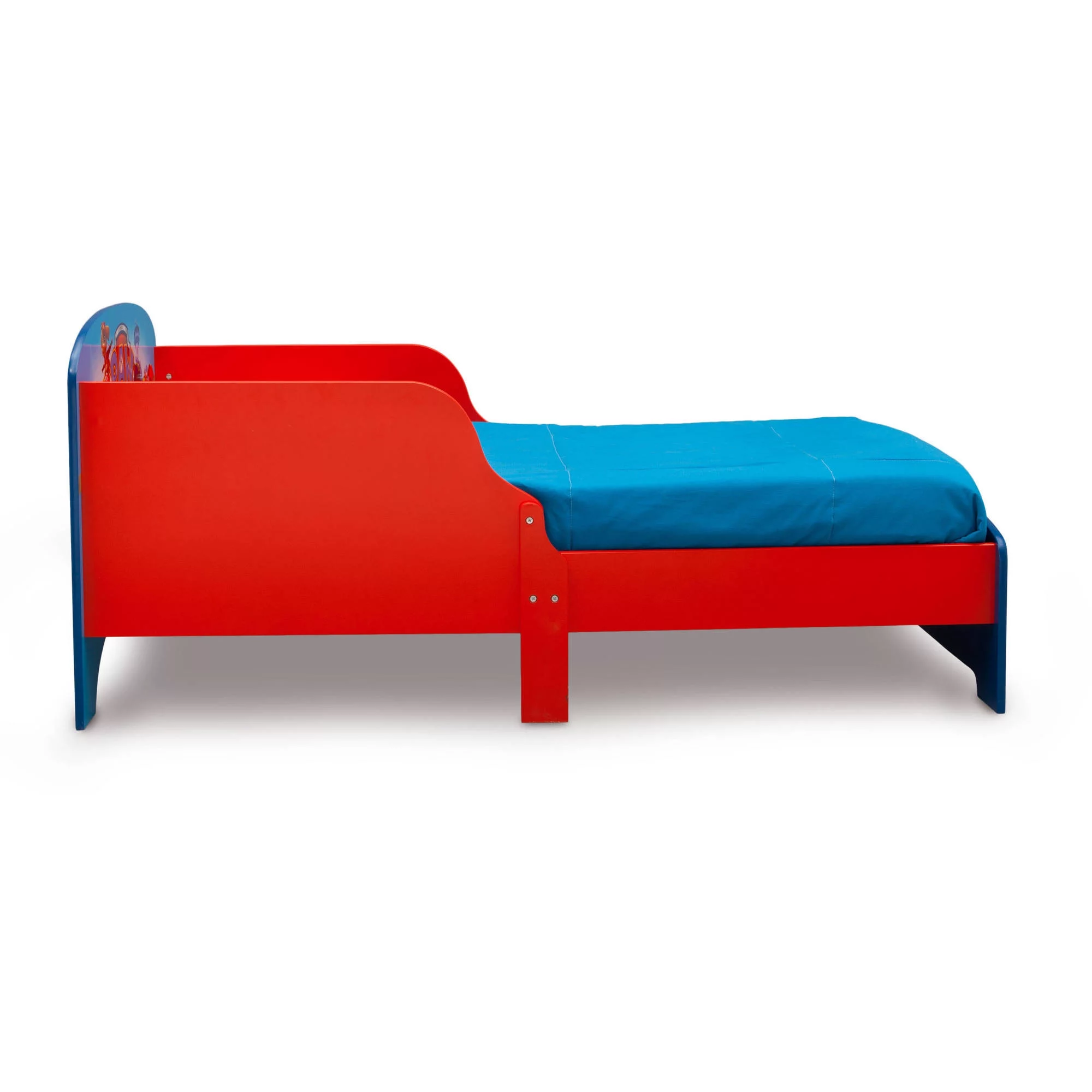 Nick Jr. PAW Patrol Wooden Toddler Bed by Delta Children, Greenguard Gold Certified, Red