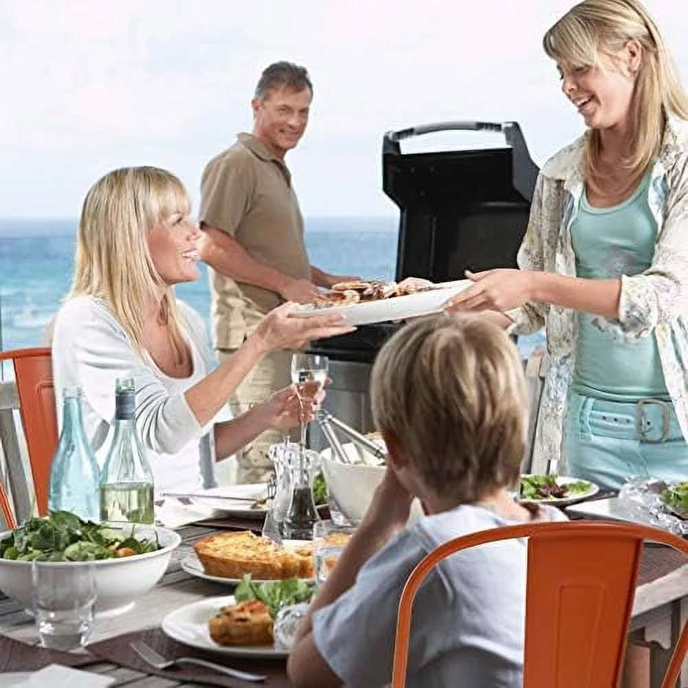 NLTBONNIE Metal Dining Chairs Indoor-Outdoor Stackable Chic Restaurant Bistro Chair Set of 4 330LBS Weight Capacity Sturdy Cafe Tolix Kitchen Farmhouse Pub Trattoria Industrial Side  Chai