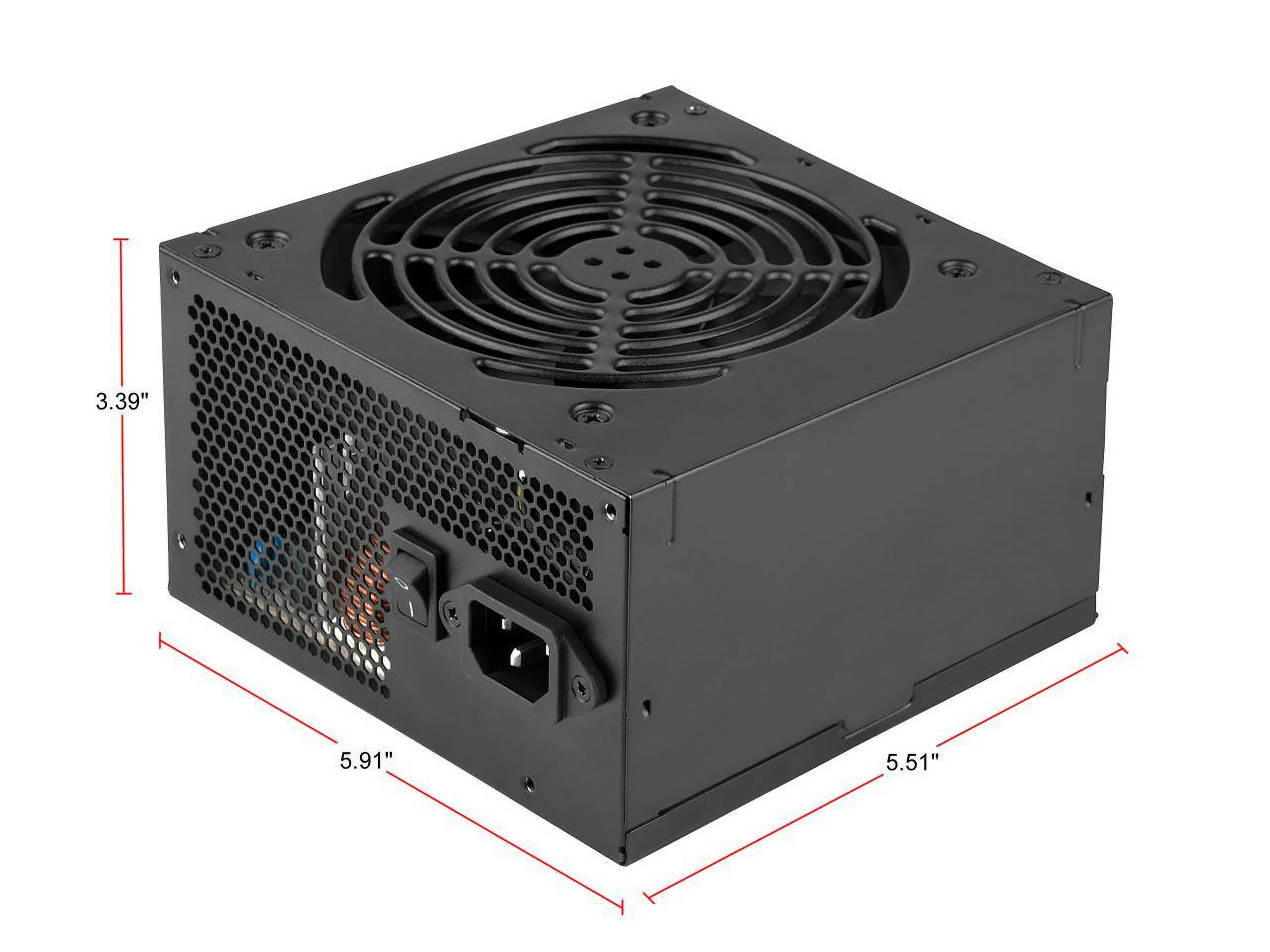 SilverStone Essential Series SST-ET750-G 750 W ATX 80 PLUS GOLD Certified Active PFC(PF > 0.90 at full load) PFC Power Supply