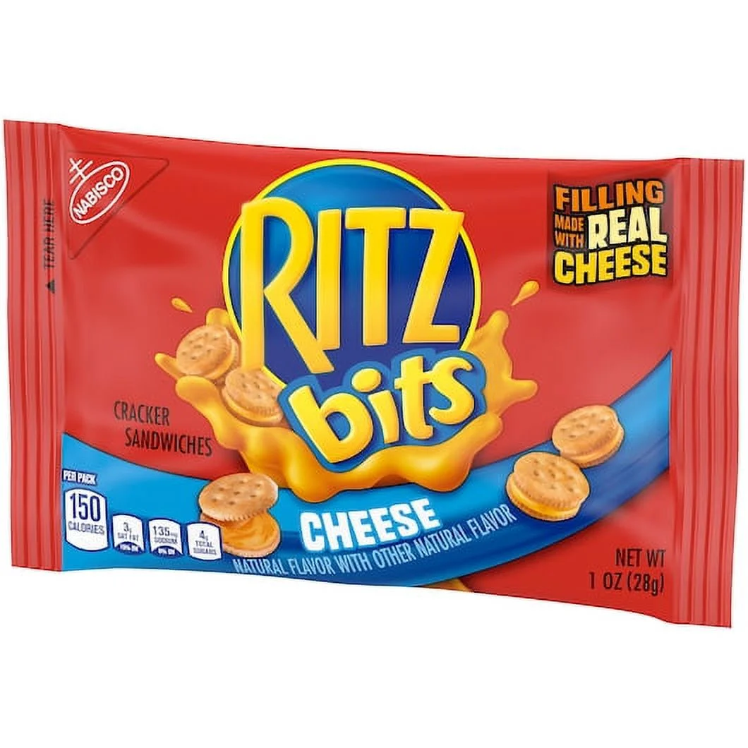 Nabisco, Ritz Bits Cheese Crackers, 1.0 oz. (48 Count)