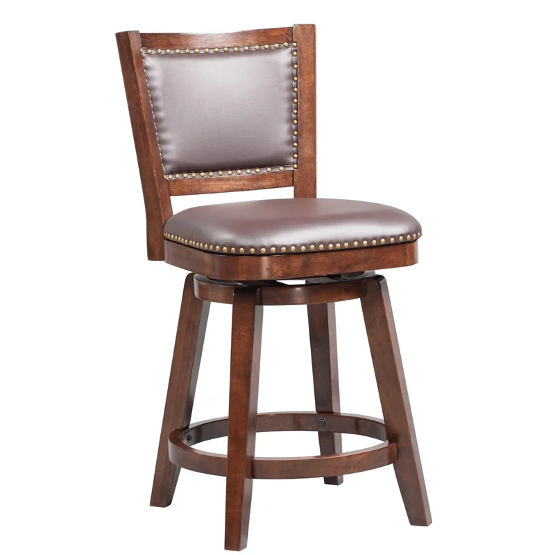 Boraam Broadmoor Swivel Counter Stool - Cappuccino