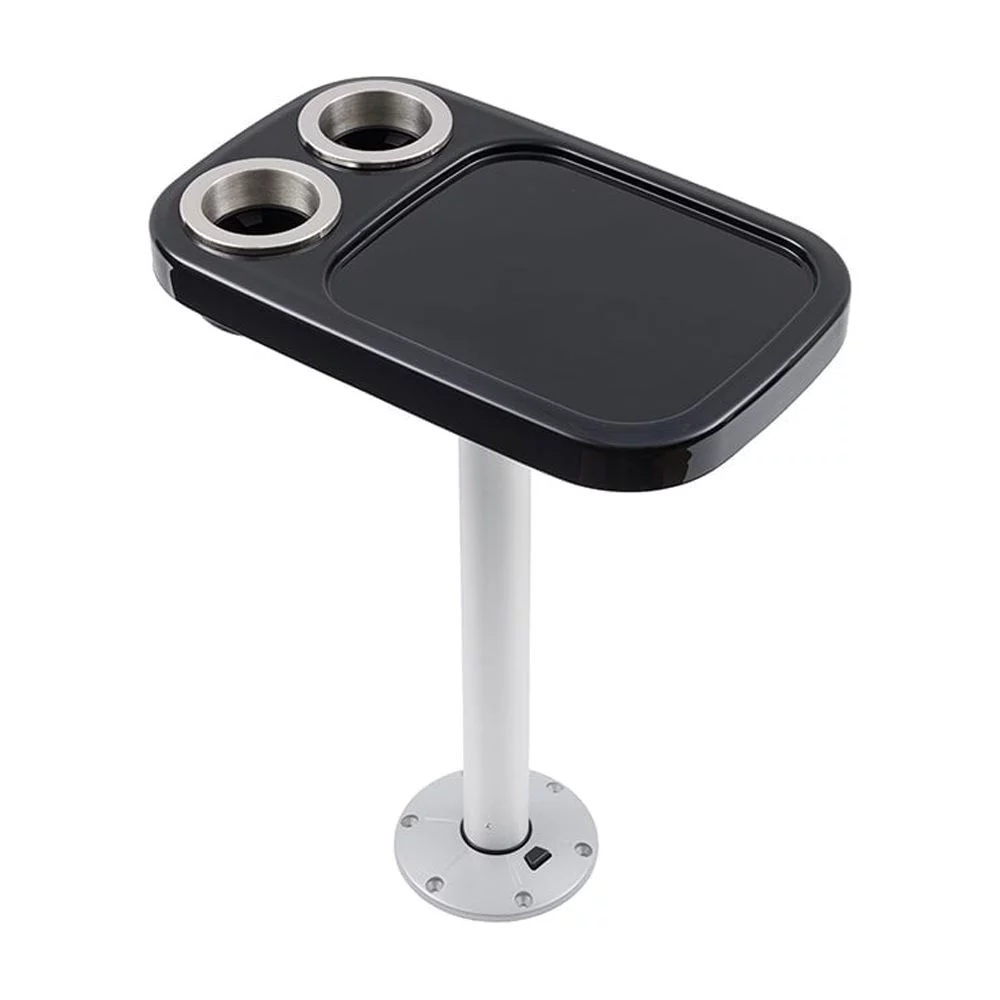 Glossy Black - Non-lit Cocktail Boat Table Systems