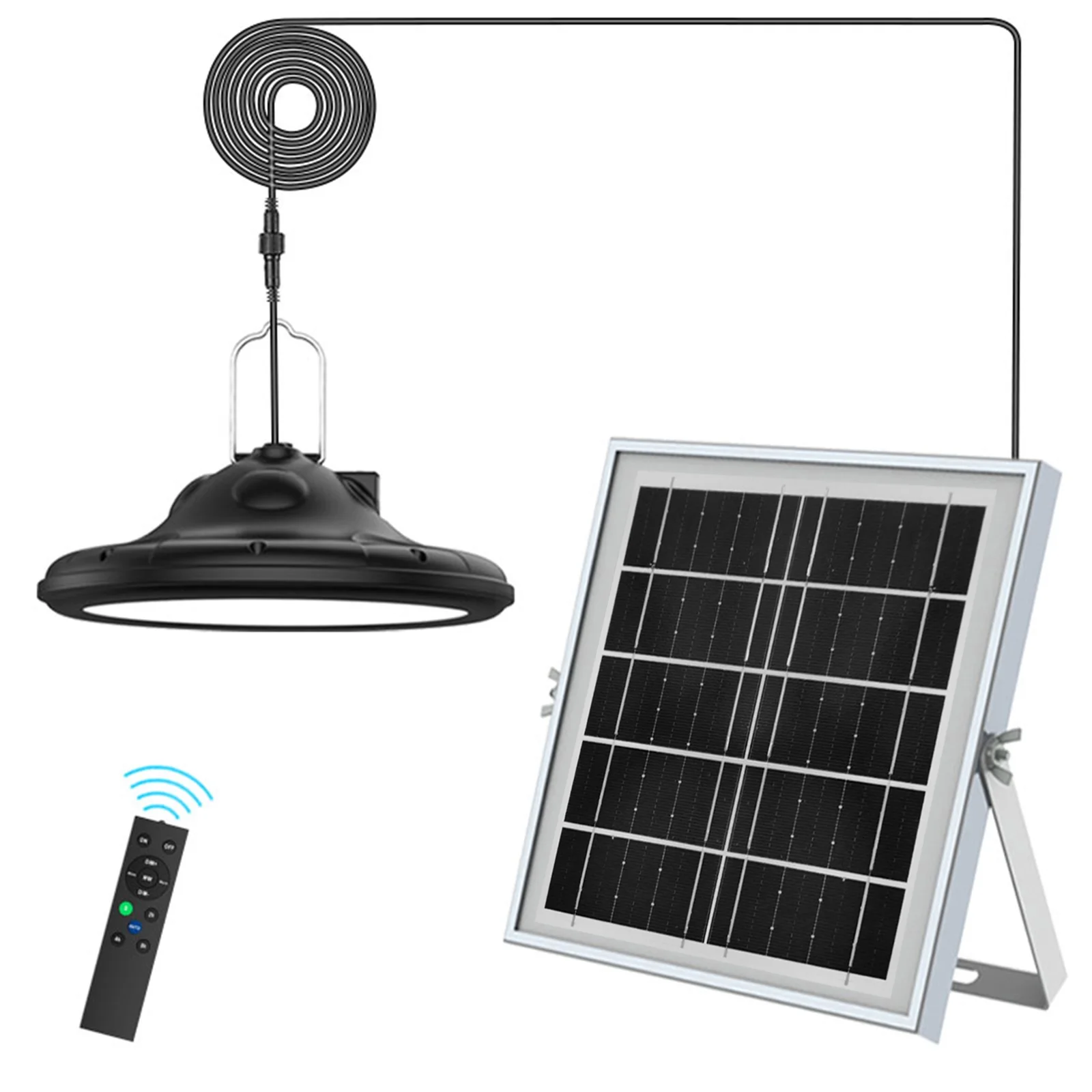 Neoglint  lamp,Powered 100 LEDs  Lamp Dual HUIOP Solar Powered 100 Modes/ 3 Patterns/ Temperature 4 Levels Patterns/ 3 Colors Lamp Dual Operated 3 Patterns/ 3 Pendant  Lamp