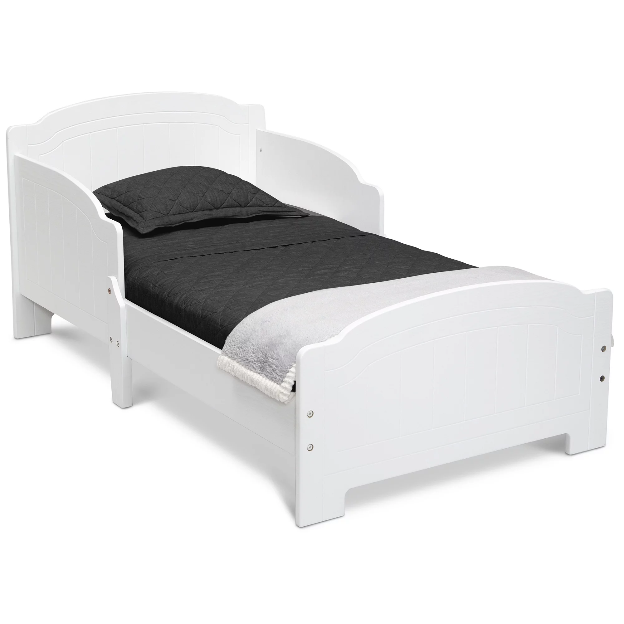 Delta Children Newport Wood Toddler Bed, White