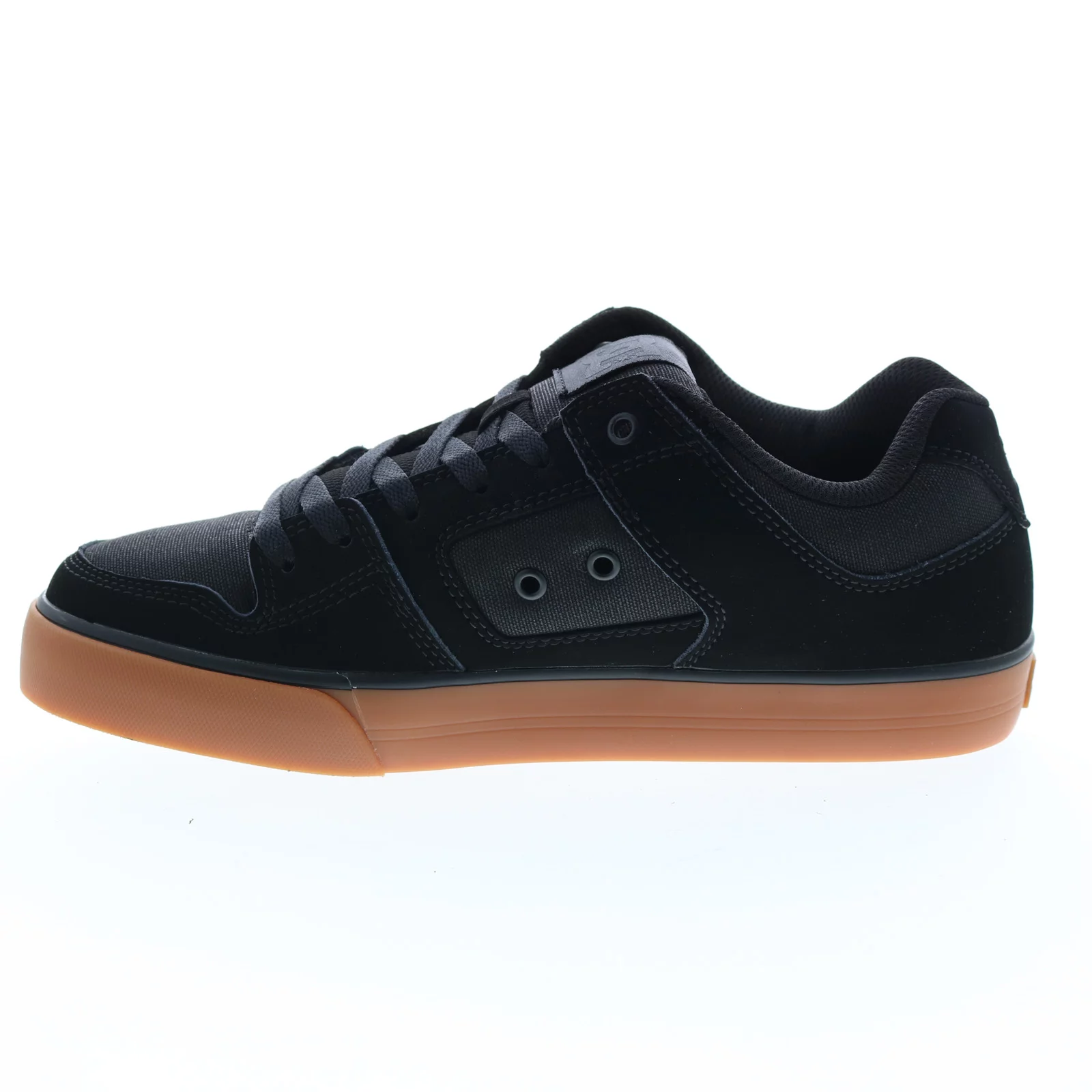 DC Men's Pure Shoes - Black/Gum - 12