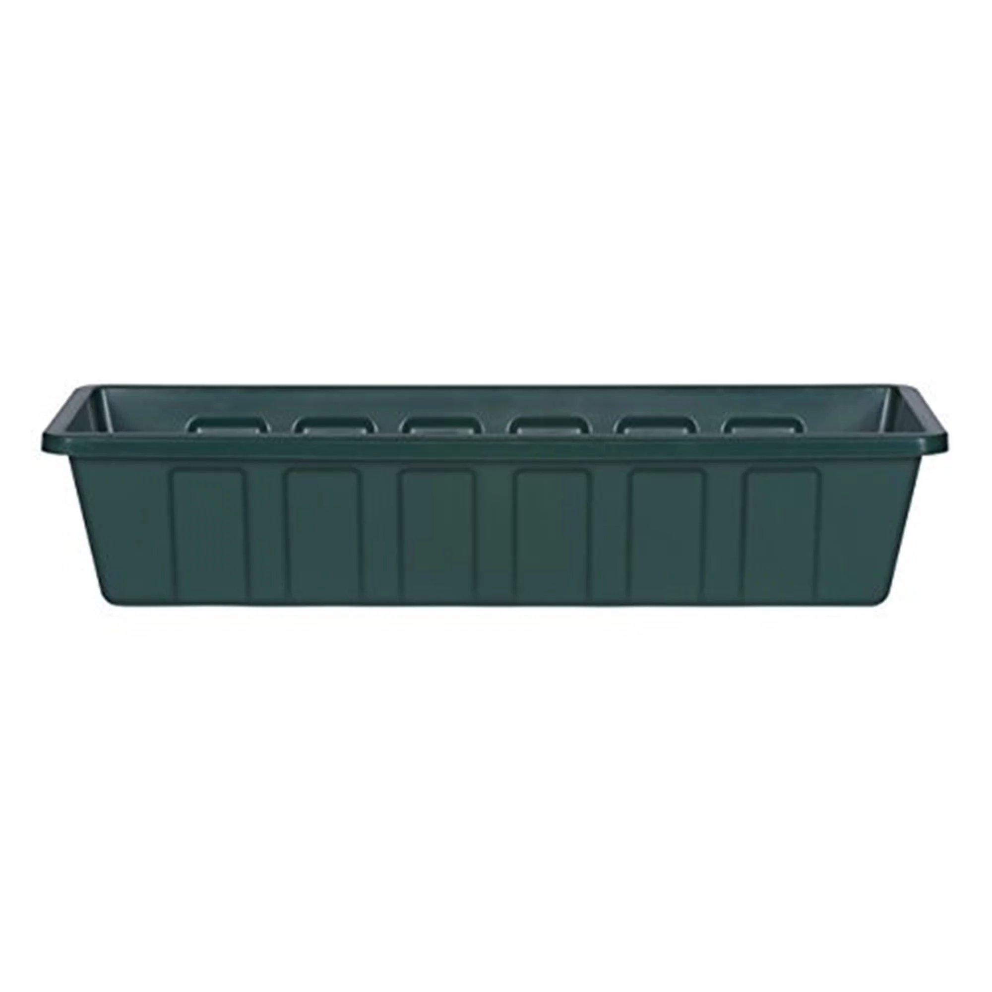 Novelty Poly-Pro Plastic Indoor/Outdoor Liner/Planter Flower Box, Green 24