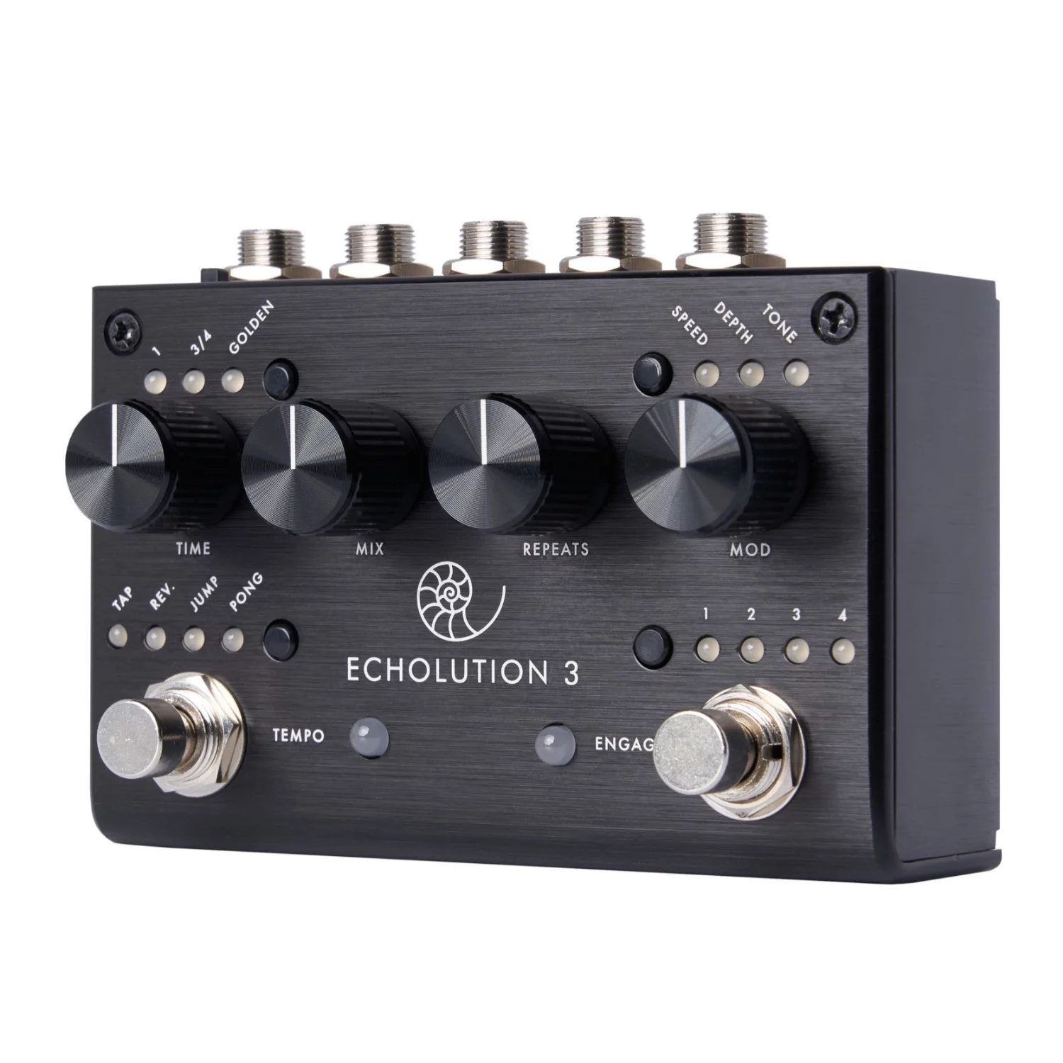 Pigtronix Echolution 3 Delay Effects Pedal Black