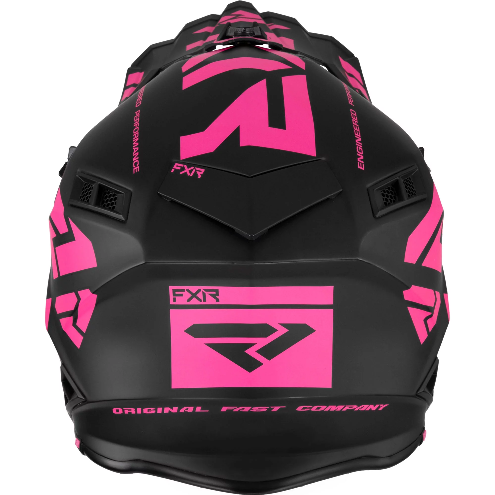 FXR  Helium Race Div Helmet D-Ring Super-Lite 365 Vent Nose Guard Black E Pink - X-Small - 220603-1094-04