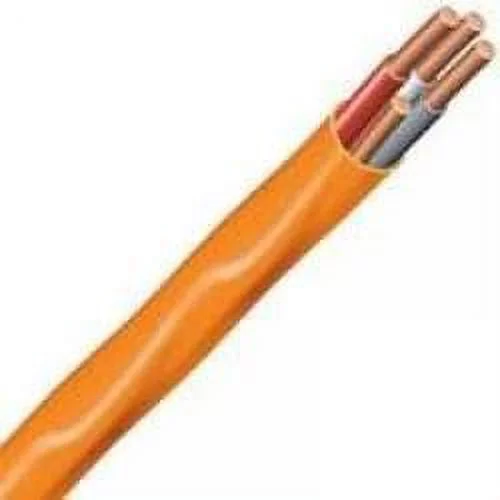 NM-B, Non-Mettalic, Sheathed Cable, Residential Indoor Wire, Equivalent To Romex (100Ft Cut)