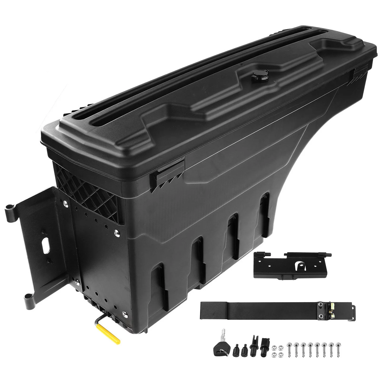A-Premium Lockable Truck Bed Storage Box Case Tool Box Compatible with Chevrolet Colorado GMC Canyon 2004-2012 Pickup Left Driver Side