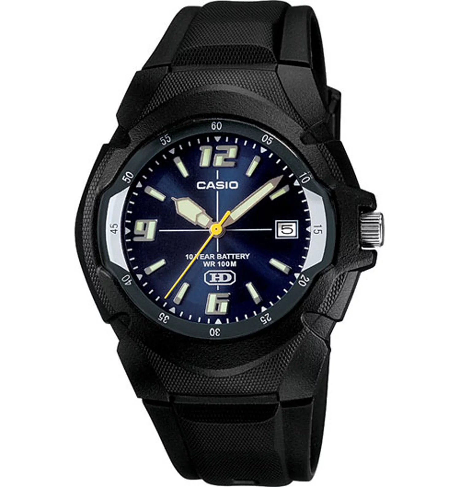 Casio Men's Analog Sport Watch with Blue Dial MW600F-2AV