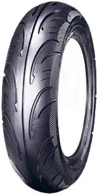 5A02 90/90-10 Scooter Tubeless Tire, 50J, Front/Rear Motorcycle/Moped 10