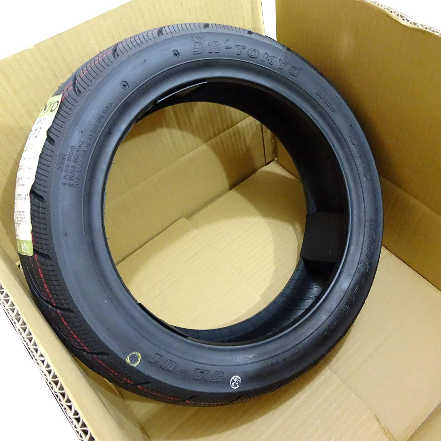 5A Tokyo 905 130/90-10  Scooter Tubeless Tires,Set 70J Motorcycle/Moped 10
