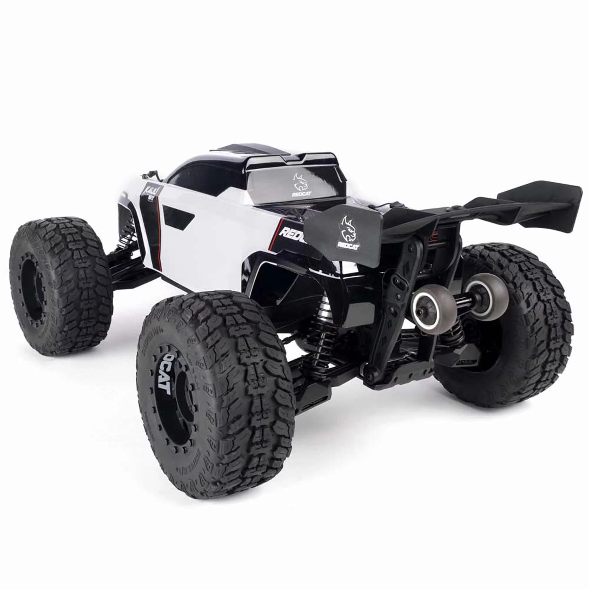 Redcat Racing 1/8 Kaiju 4 Wheel Drive 6S Brushless Monster Truck RTR Battery & Charger not included White RER14420 Trucks Electric RTR Other