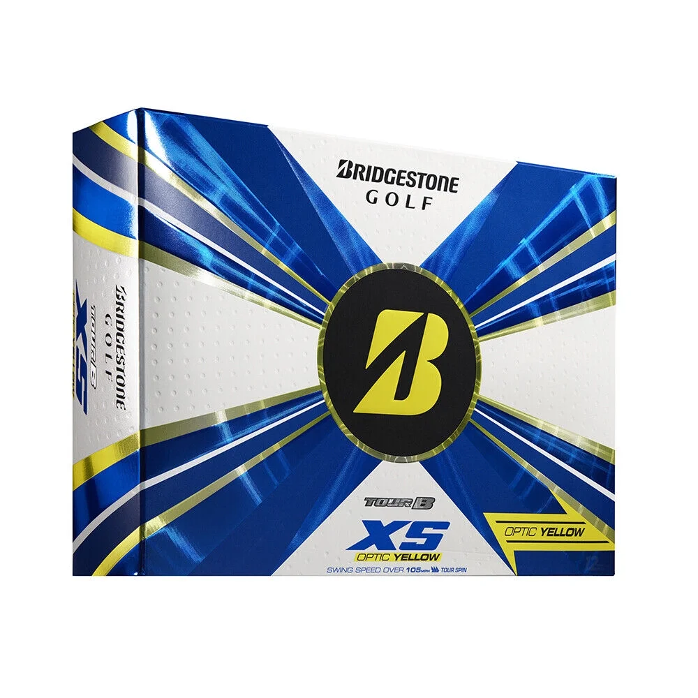 NEW Bridgestone Tour B XS Yellow Golf Balls - Choose Quantity!