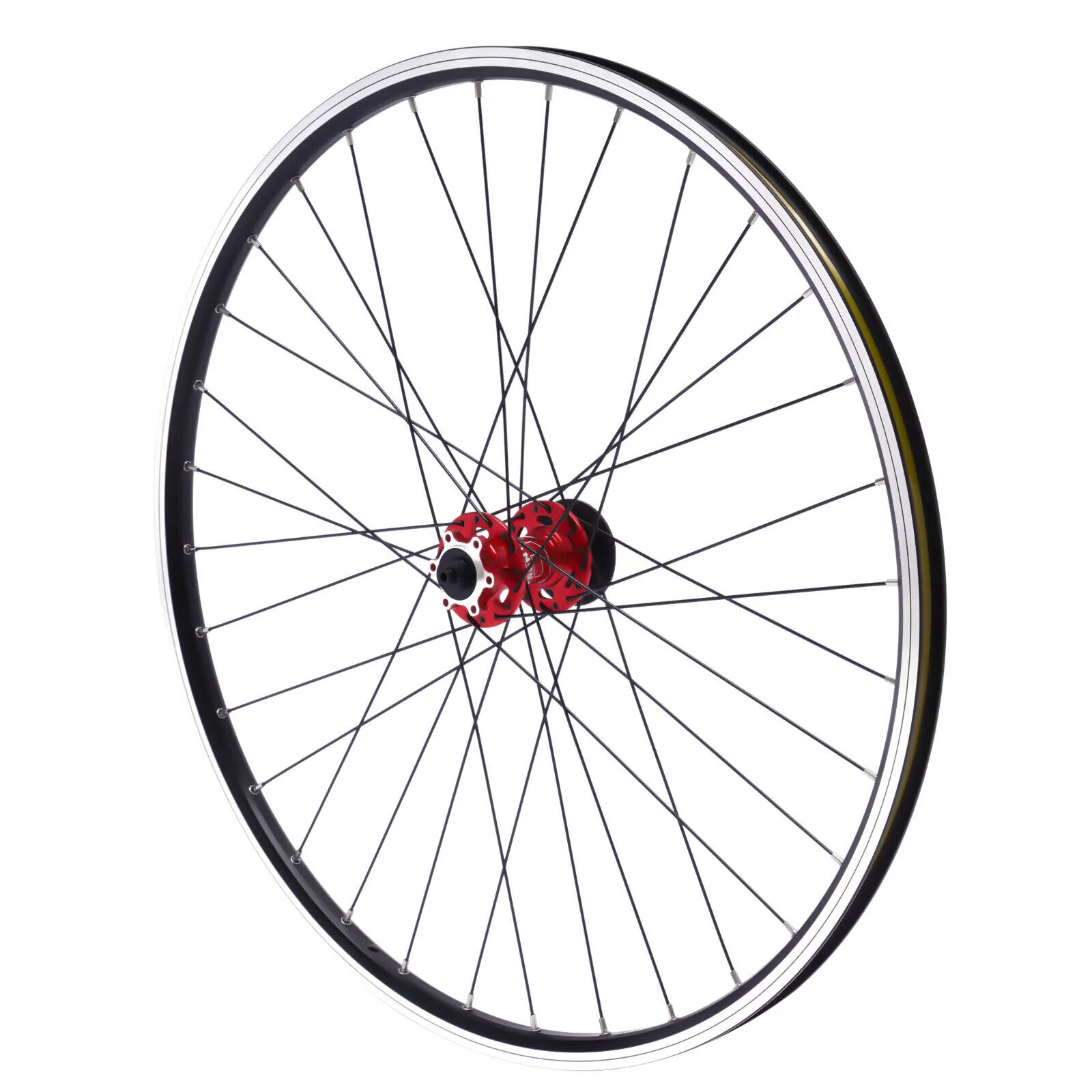 29 inch Front & Rear Wheel Mountain Wheelset Red Hub Disc Brake Bicycle Wheels Set