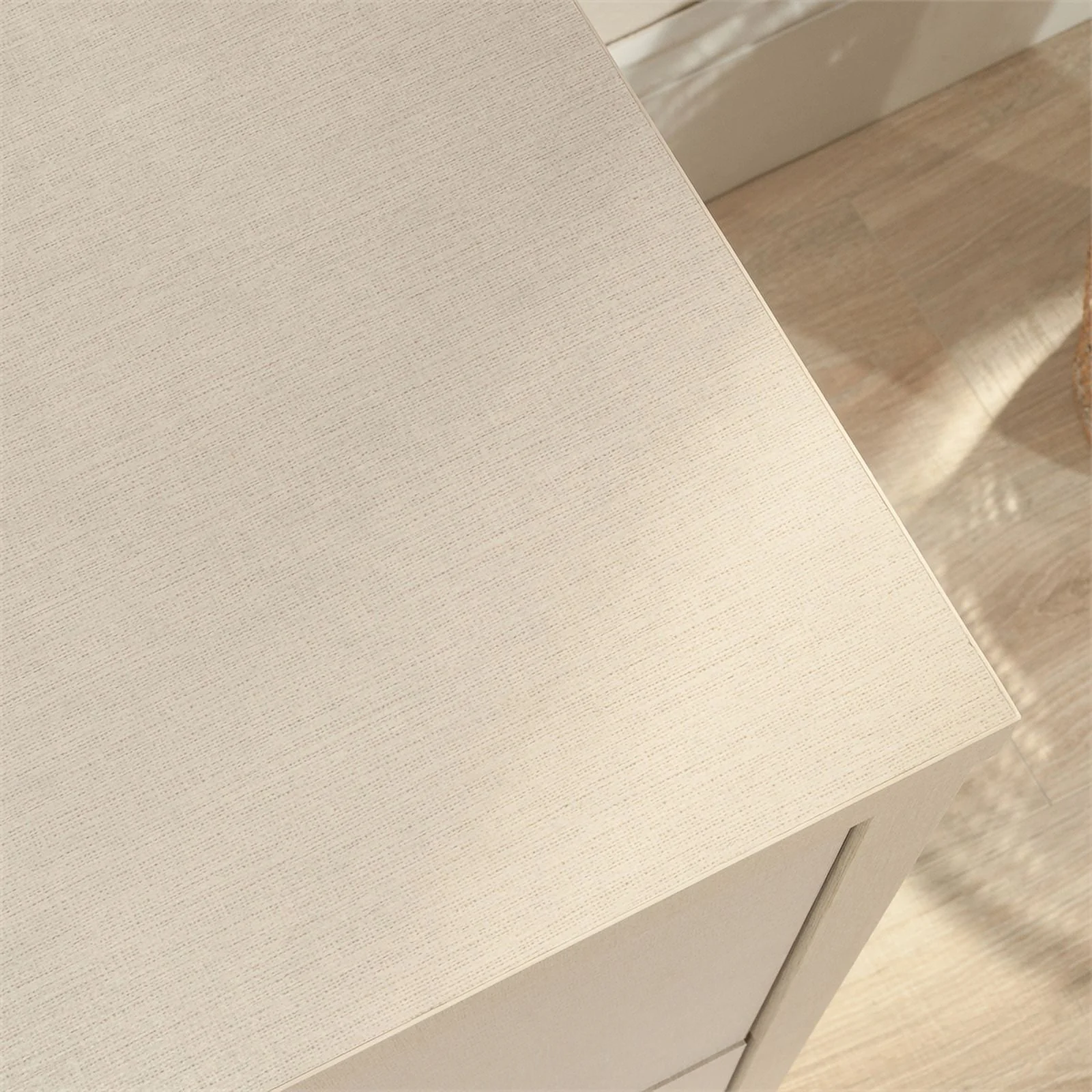 Sauder Grand Coast Engineered Wood Lateral File in Dove Linen/Off White Finish