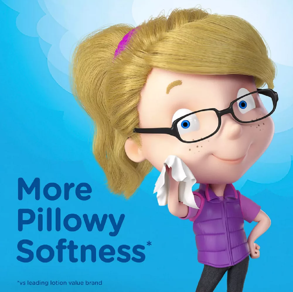 Puffs Ultra Soft Facial Tissues (72 tissues/cube, 12 mega cubes)