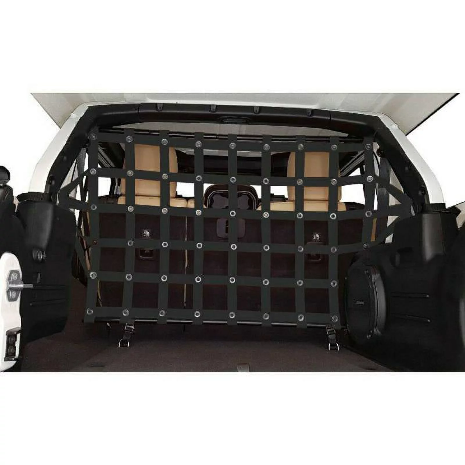 Dirty Dog 2018-2023 Fits Jeep Wrangler JL 4-Door 4x4 Pet Divider Rear Black JL4PD18RBK
