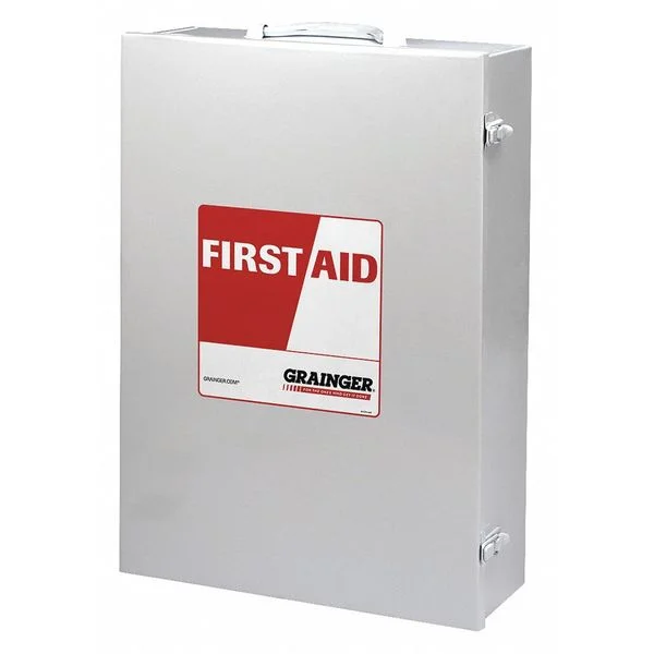 ZoroSelect Empty First Aid Cabinet, Wall Mount, White