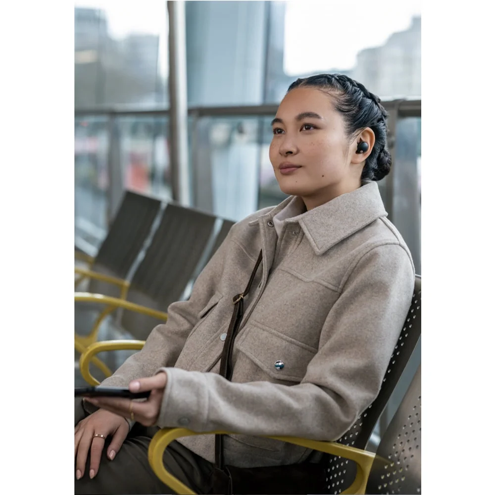 Sony WF-1000XM5 Industry Leading Noise Canceling Truly Wireless Earbuds (Black) (Open Box) with 1 Year CPS Premium Warranty Pack