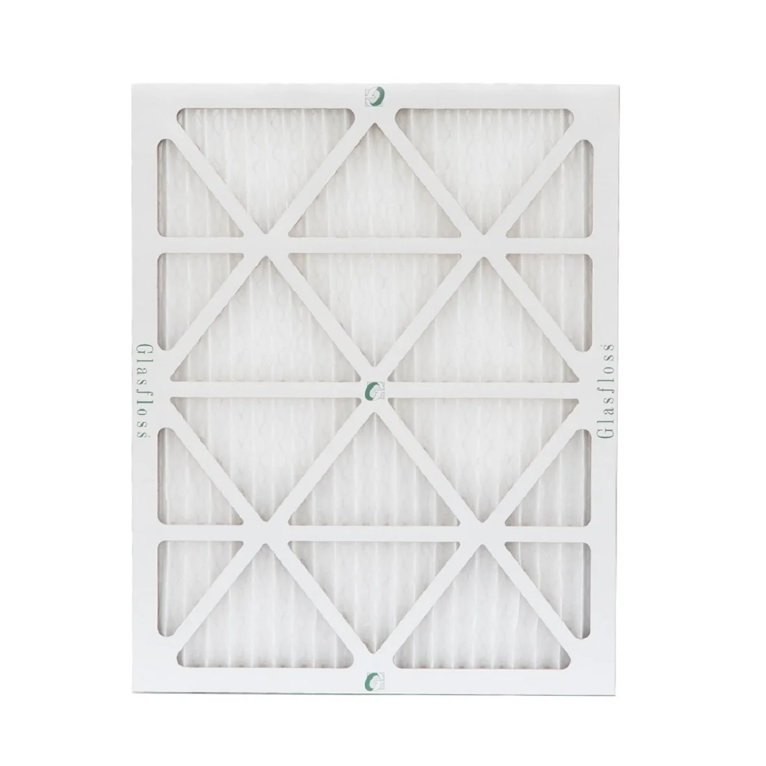 Glasfloss ZL 20x22x1 MERV 10 Pleated AC Furnace Air Filters. Box of 4. Exact Size: 19-1/2 x 21-7/8 x 7/8