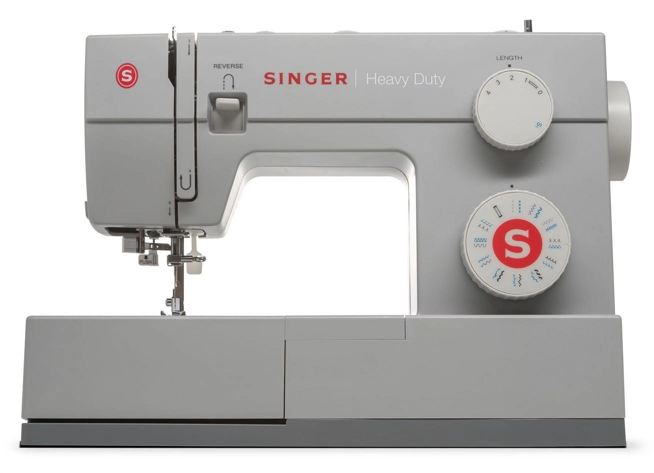 SINGER® Heavy Duty 44S Mechanical Sewing Machine and SINGER® Sew Essentials™ Sewing Kit Bundle