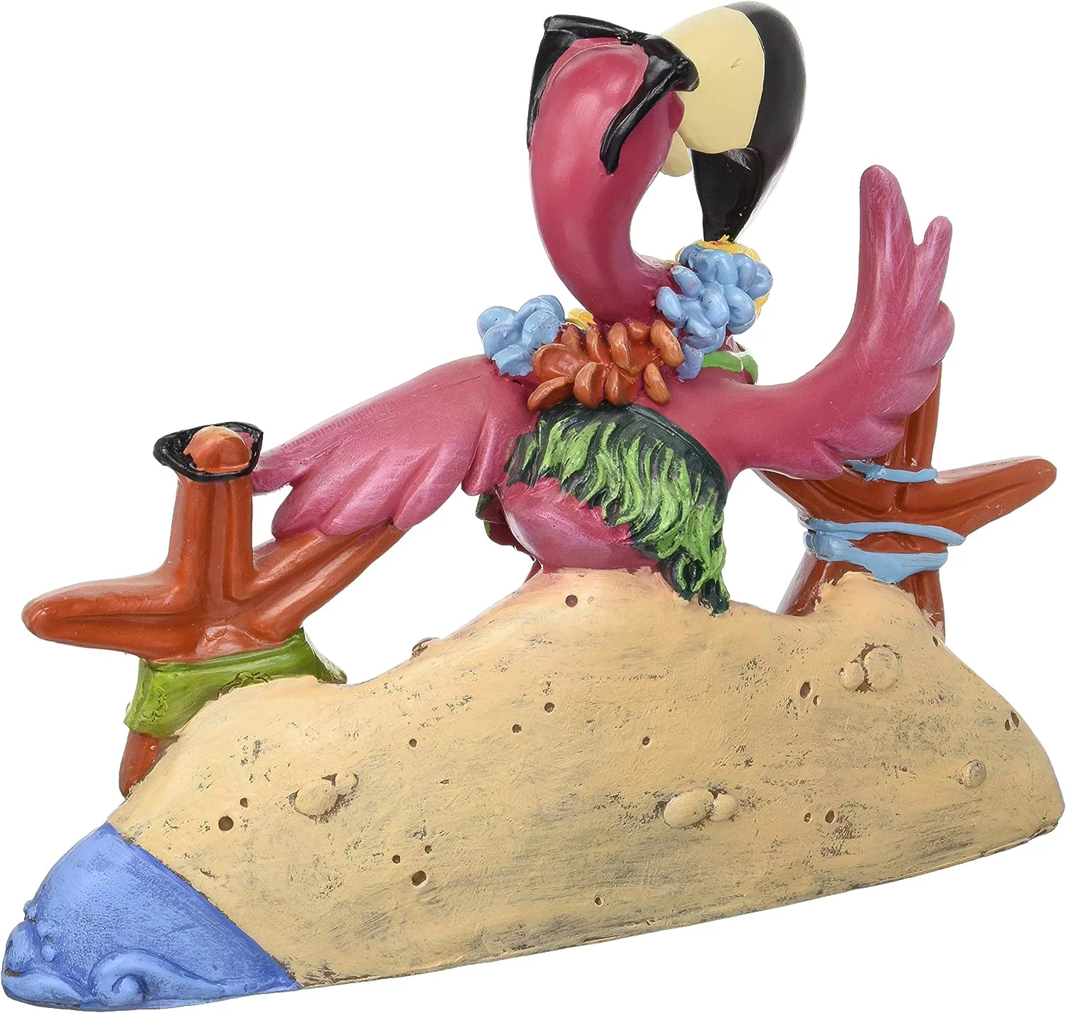 Design Toscano Party Time Pink Flamingo Statue