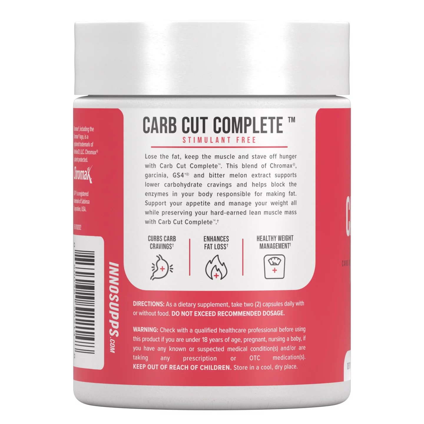 Inno Supps Carb Cut Complete - Carb Reduction and Glucose Support