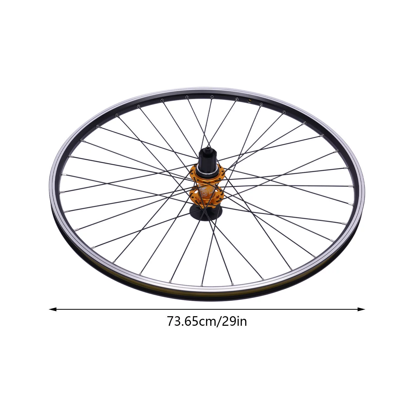 ZhdnBhnos MTB Mountain Bike Wheelset 29 inch Quick Release Bicycle Front Rear Wheels Set Aluminum Alloy Rim Disc Brake Fit 7-11 Speed Cassette