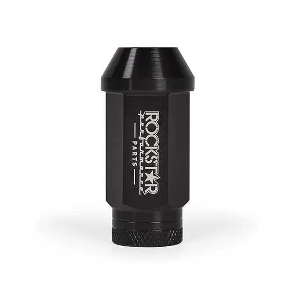Mishimoto Rockstar Aluminum Locking Lug Nuts, M12 x 1.25, Black