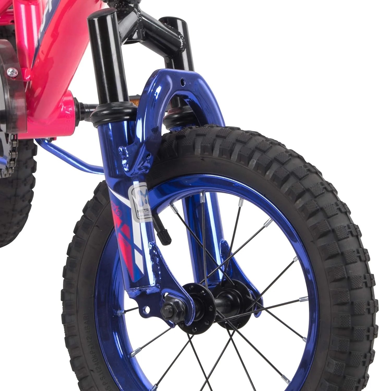 Open Box Huffy 12-inch Kids Bike with Training Wheels M0004 - Pink