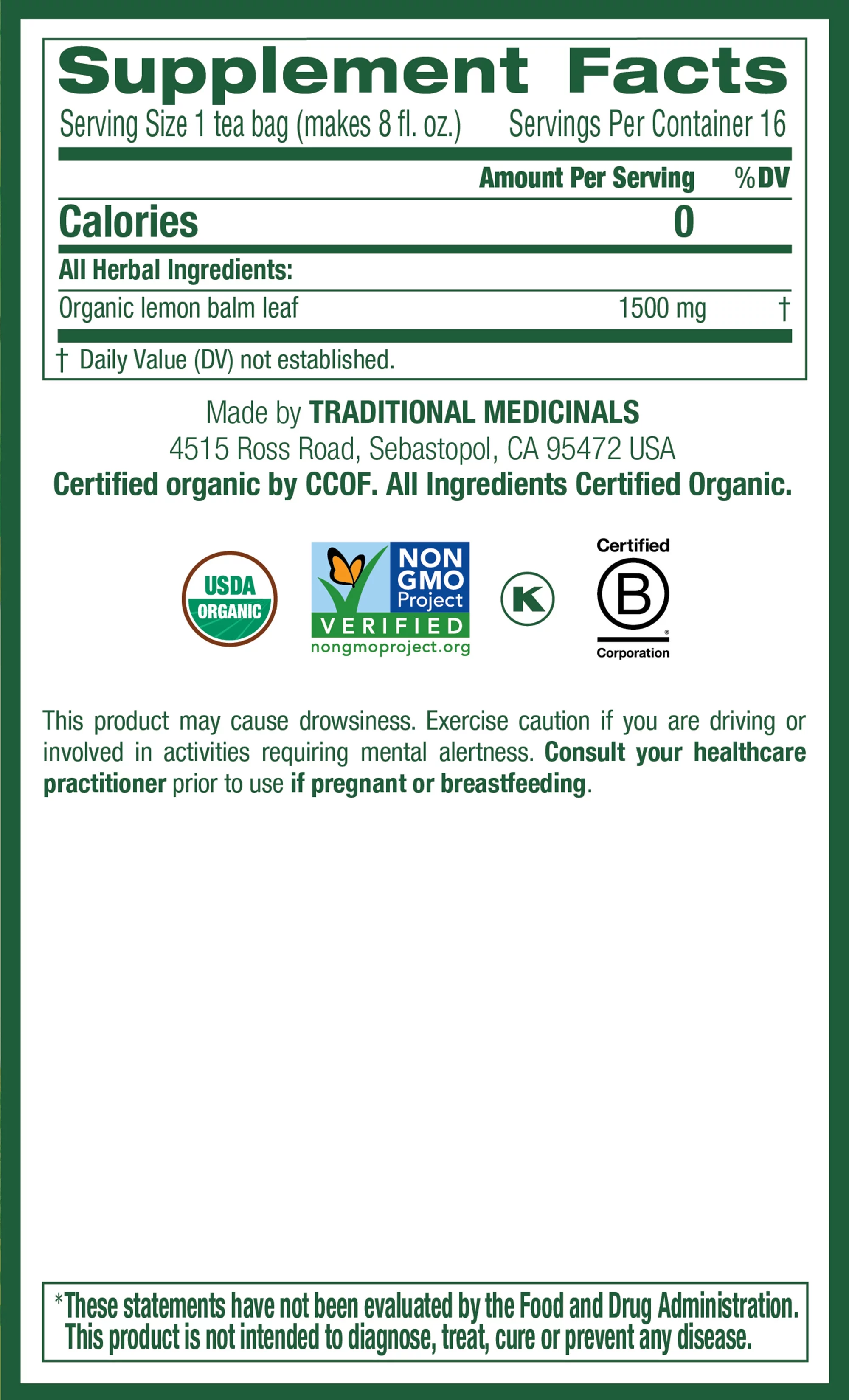 Traditional Medicinals Relaxation Tea Variety Pack (3 ct)