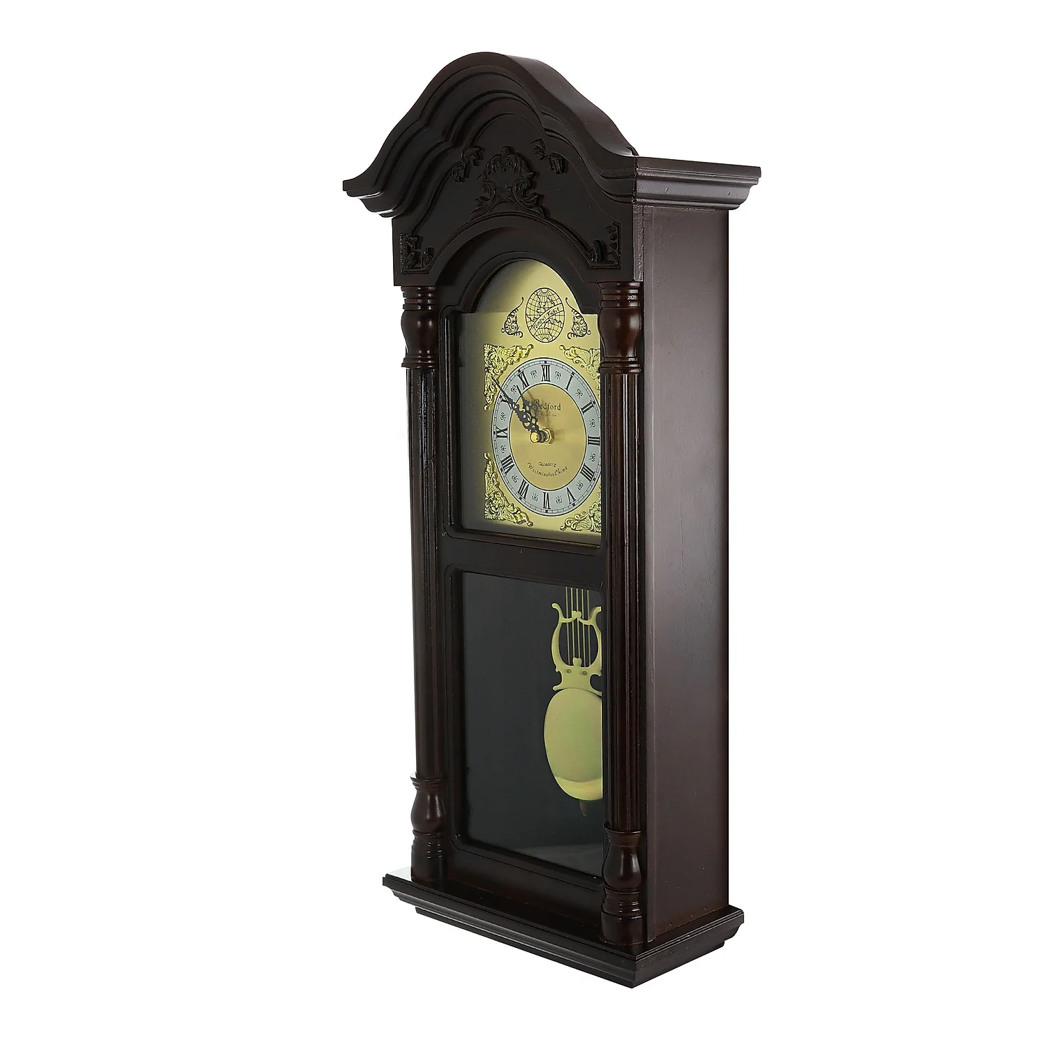 Bedford Clock Collection Wall Clock Wood (93697155M)